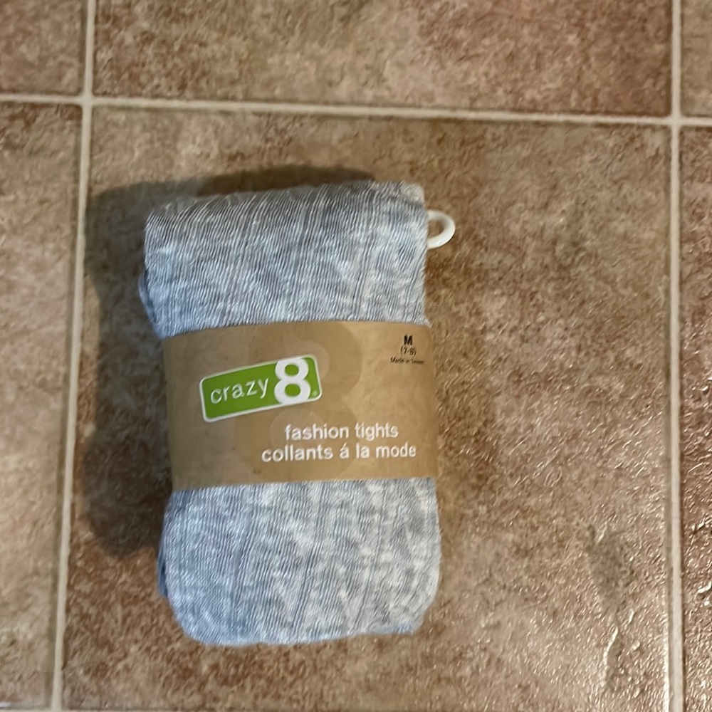 BRAND NEW GIRLS TIGHTS! Size M (7-8)
